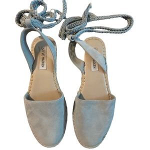 Steve Madden Mesa Flat Closed Toe Espadrille 8.5